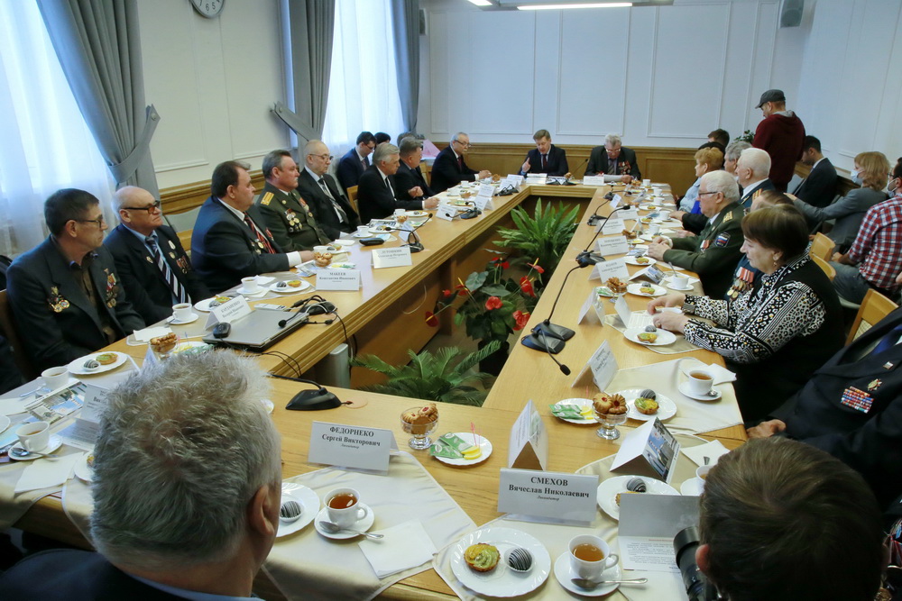 Встреча мэра Анатолия Локтя с ликвидаторами аварии на ЧАЭС