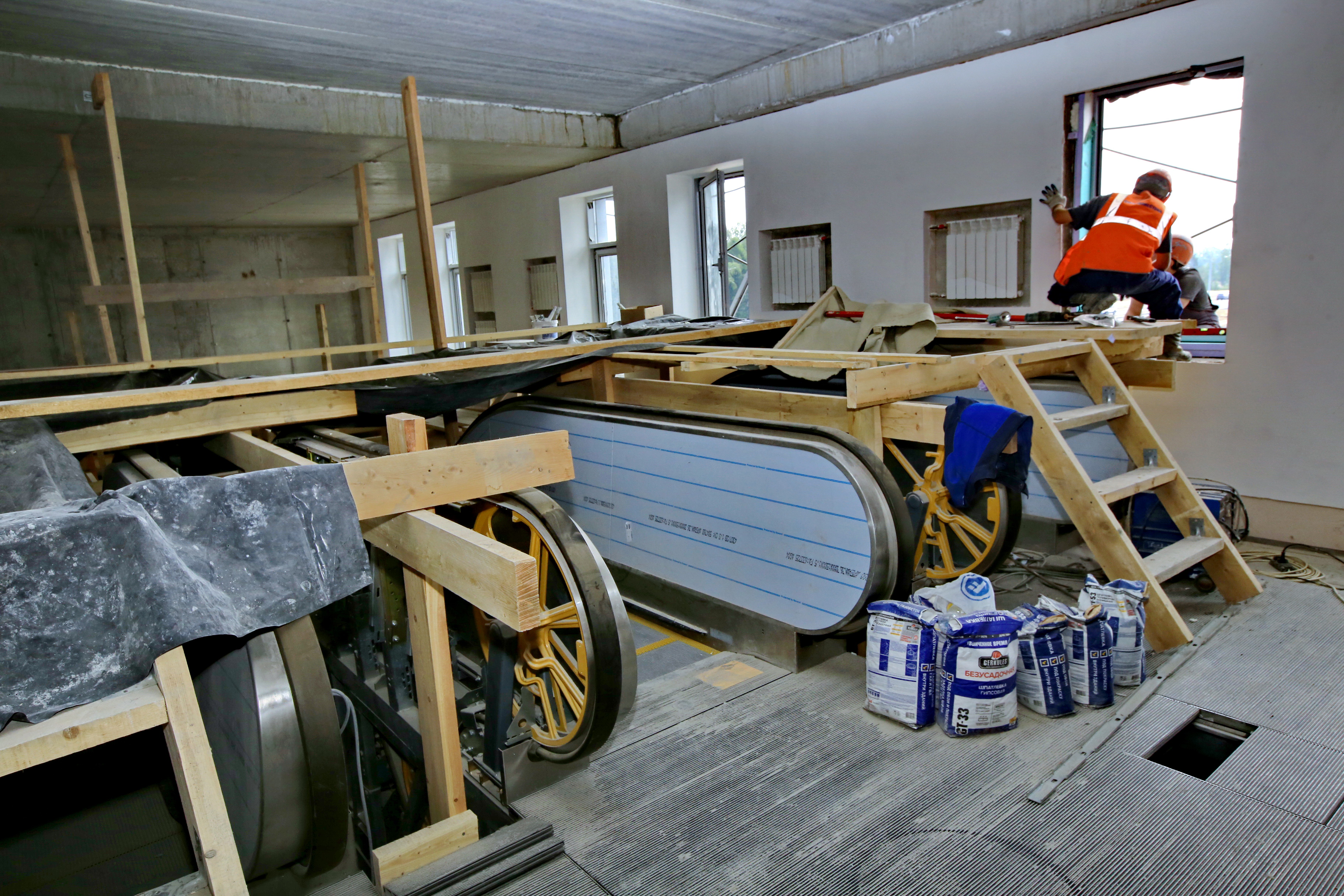 Станция метро «Спортивная» (21.07.2022)