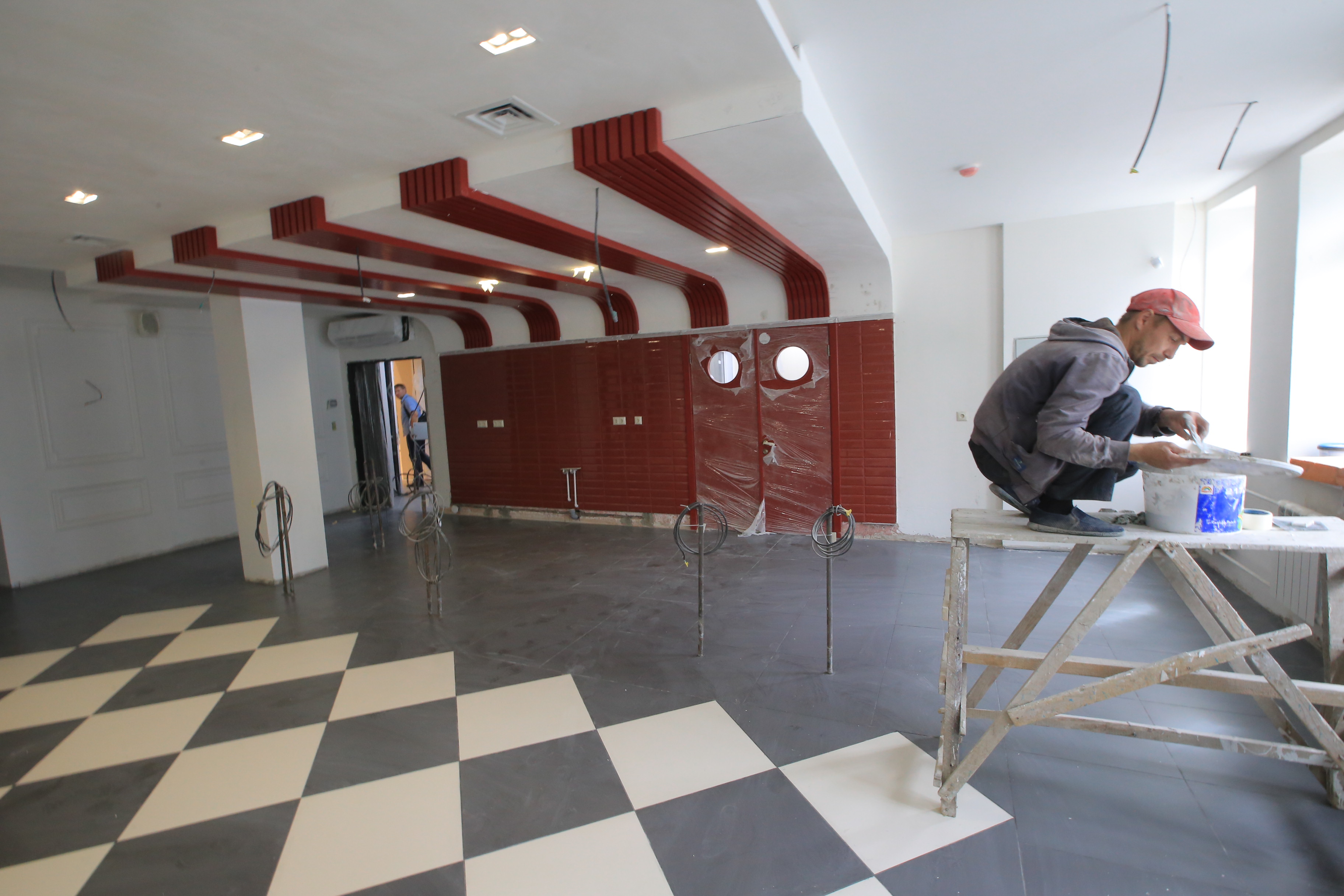 Реконструкция кинотеатра «Пионер». Июль 2022 года