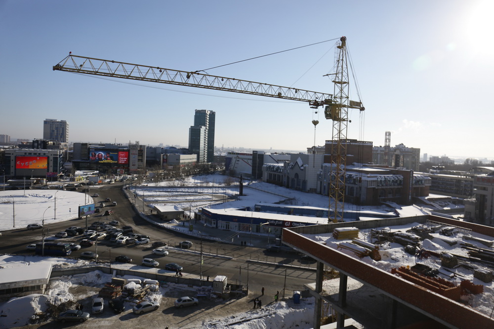 Строительство «Туриста». Февраль 2022 года