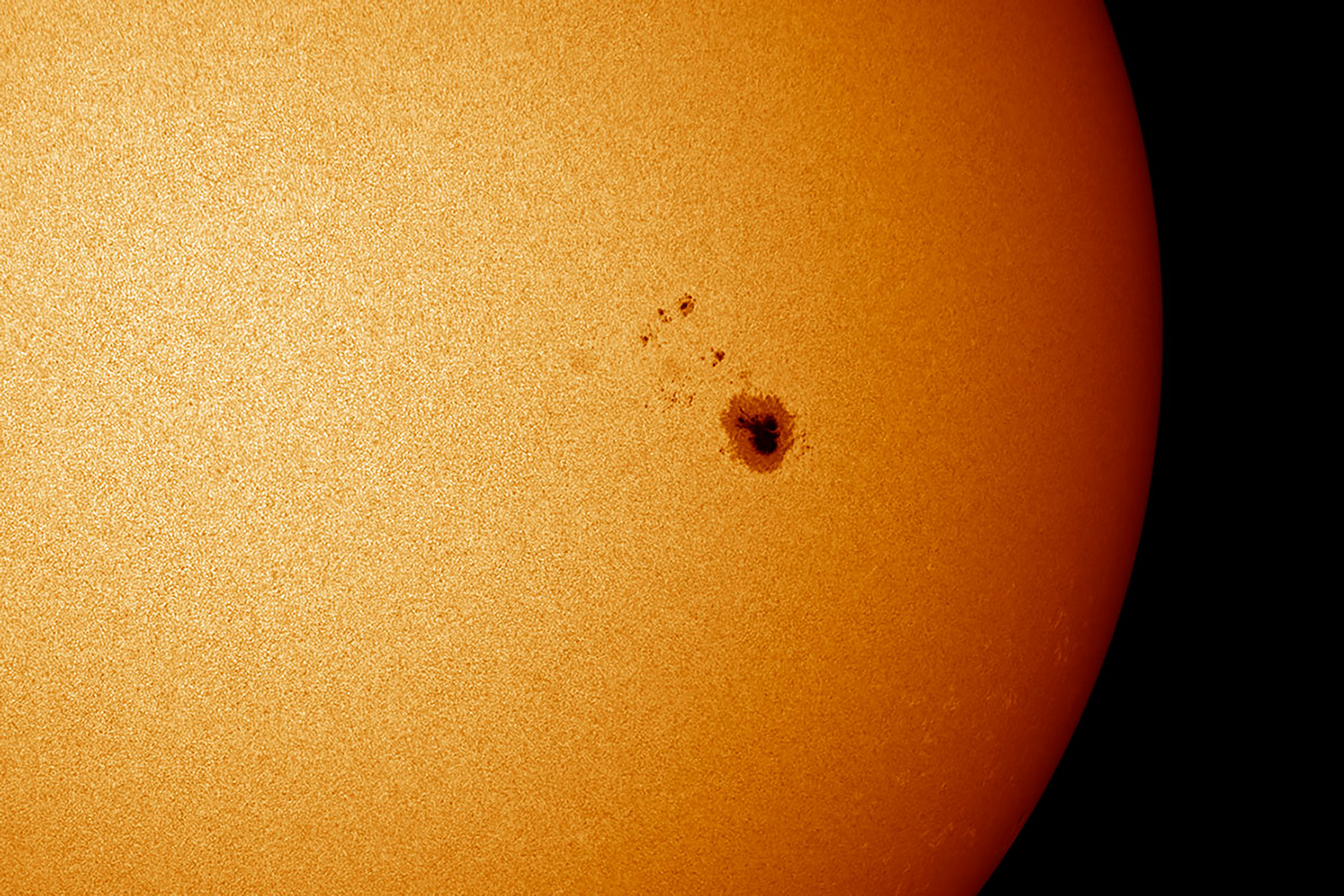 Пятно на Солнце