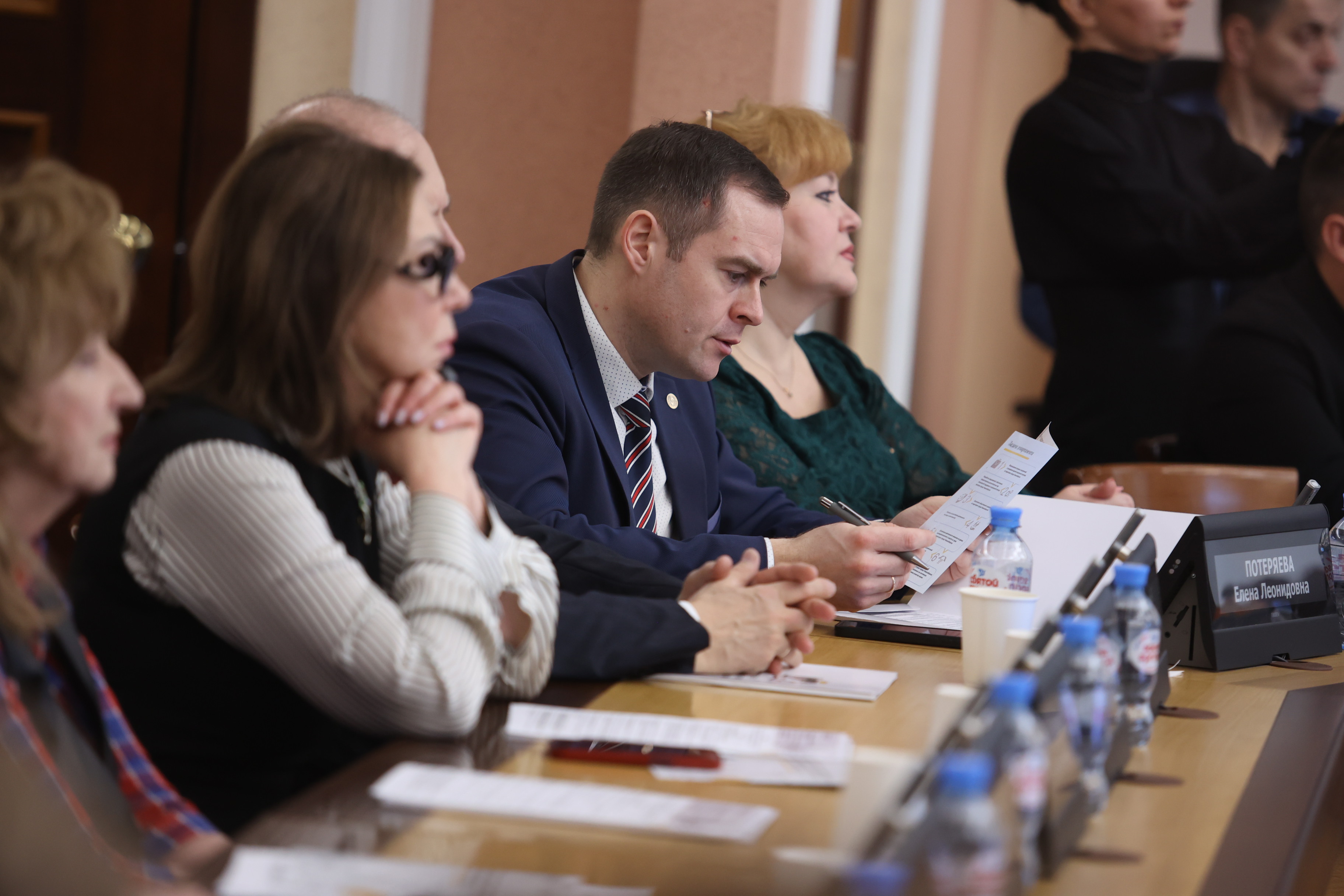 На подведении итогов работы департамента по социальной политике мэрии Новосибирска