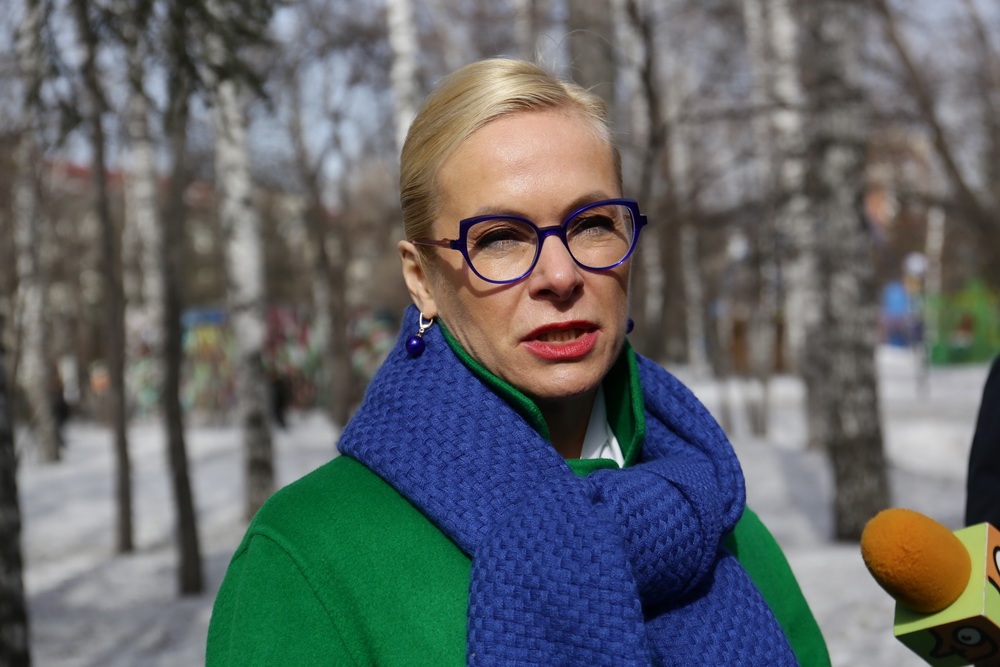 Заместитель мэра Новосибирска Анна Терешкова