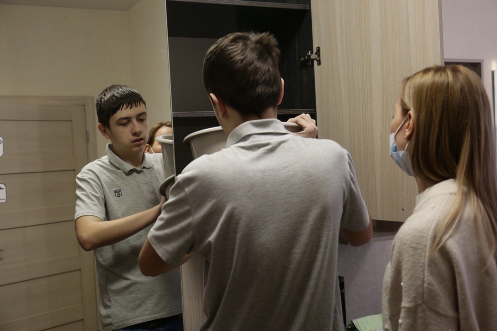 Тренировочная «квартира» для детей с особенностями здоровья