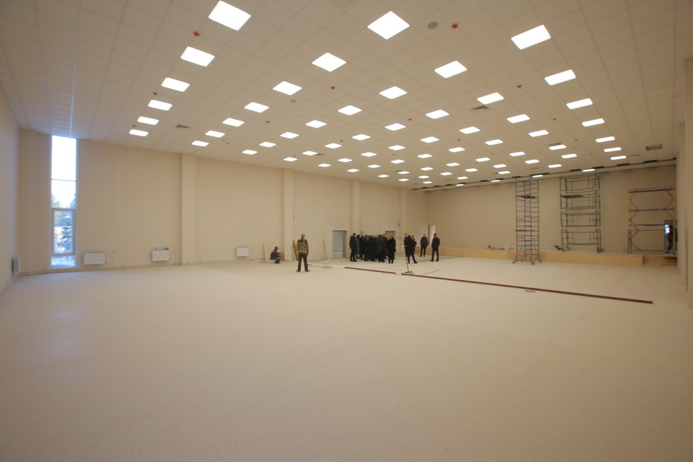 Гимназия №3 в Академгородке. Декабрь 2021 года