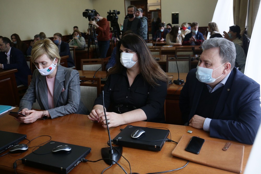 На презентации проекта благоустройства Заельцовского парка