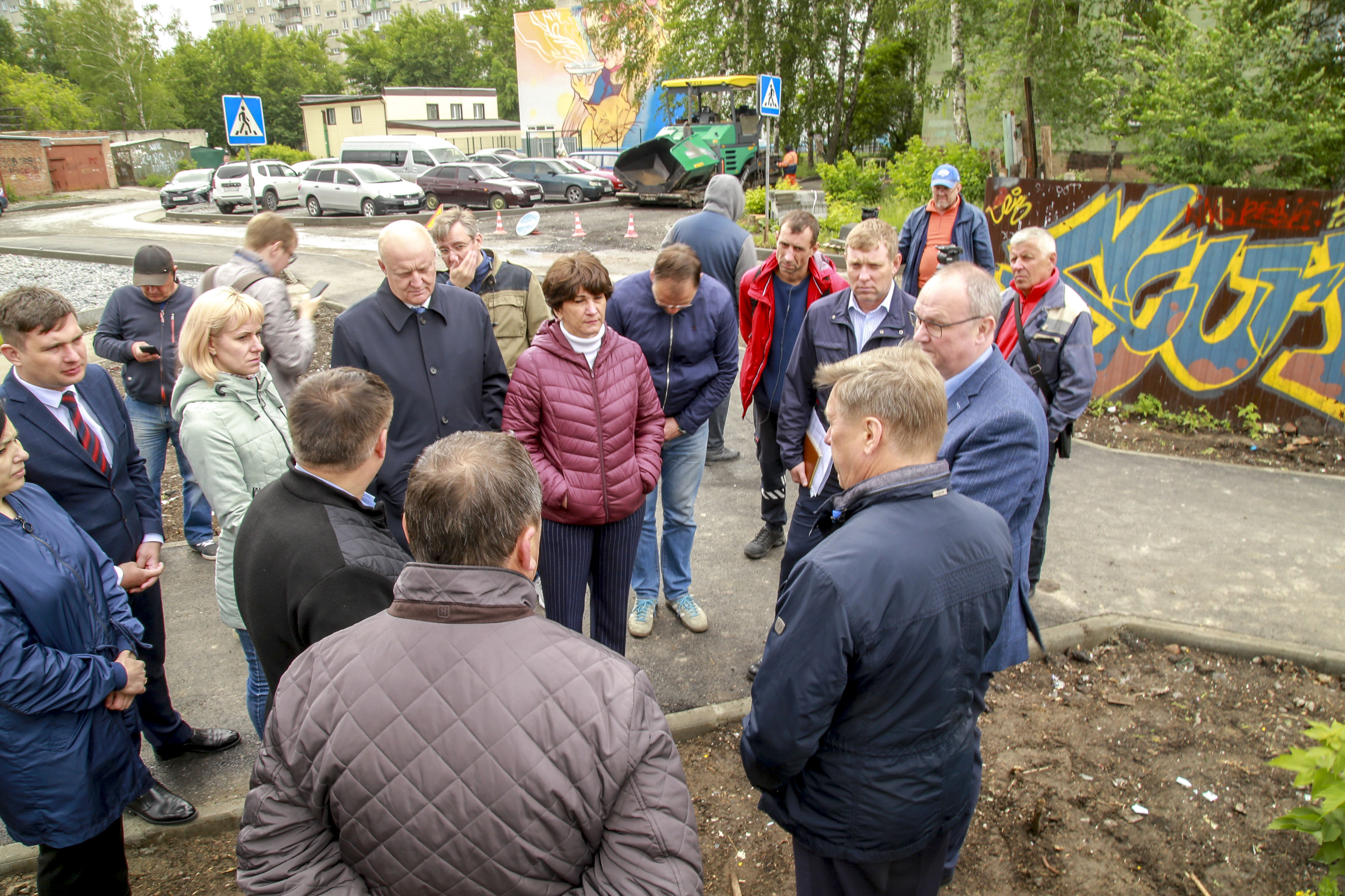 Капремонт двора на ул. Ударной. Июнь 2022 года