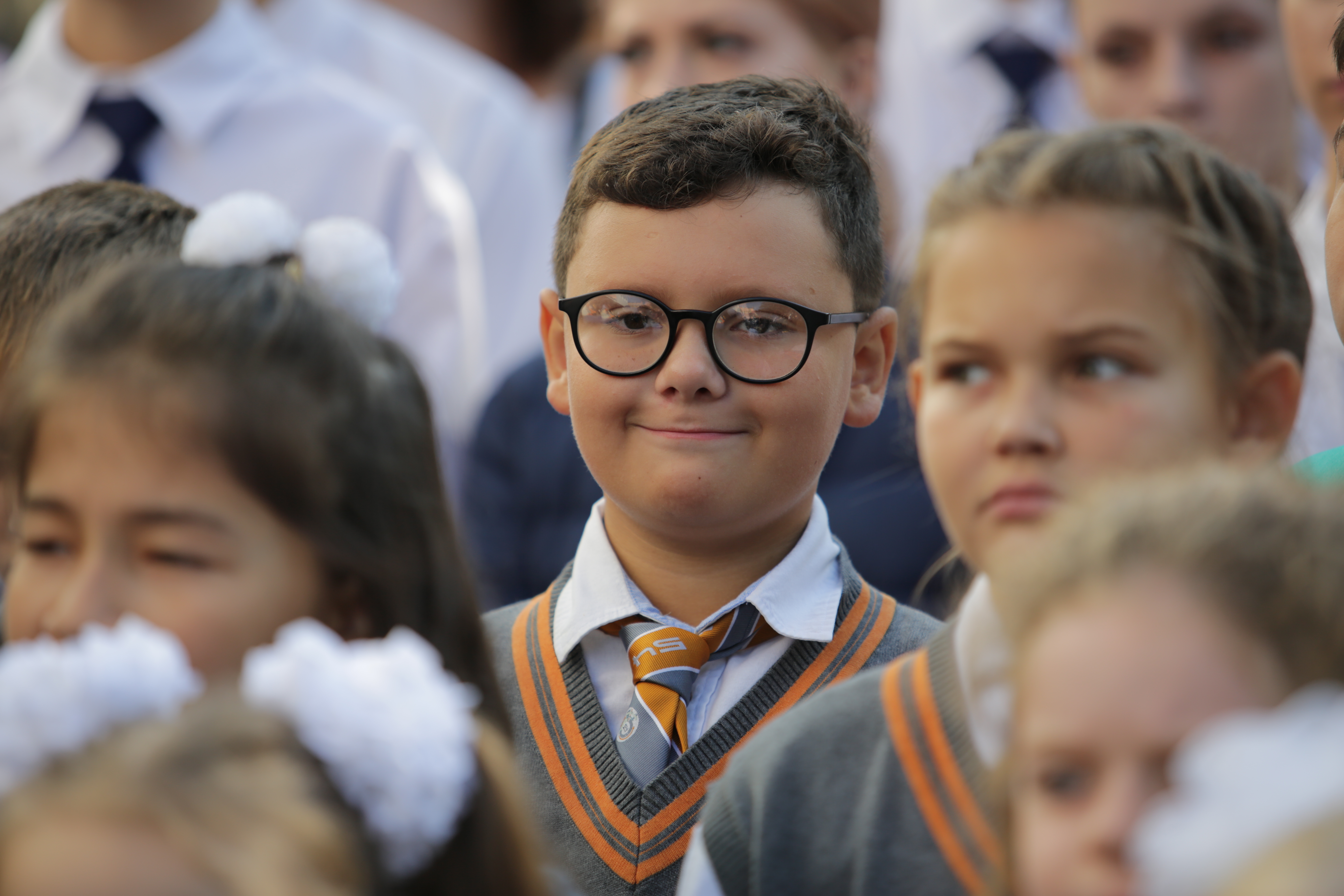 День знаний в новой школе №54