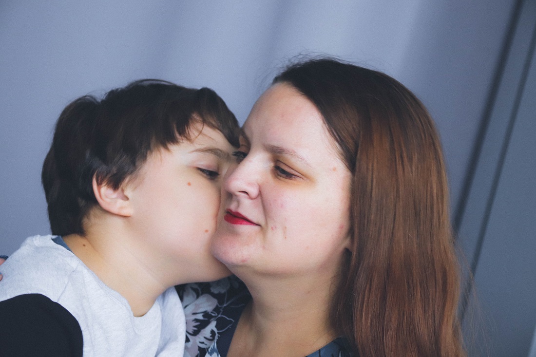 Ольга Глумова с сыном