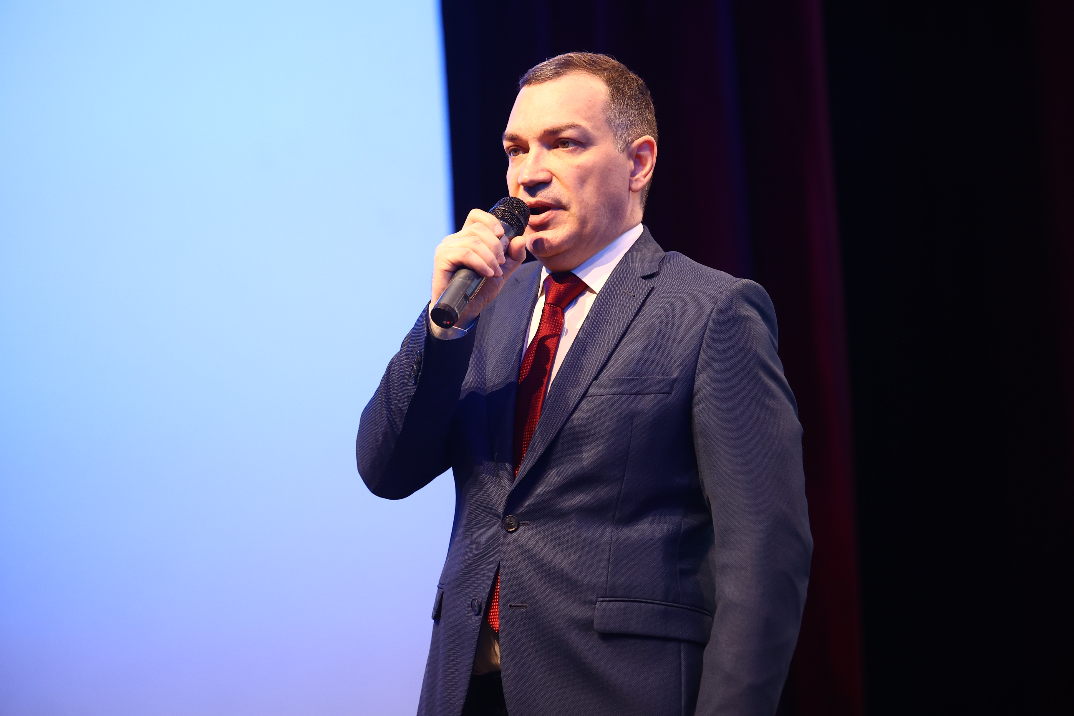 Мэр Новосибирска Максим Кудрявцев