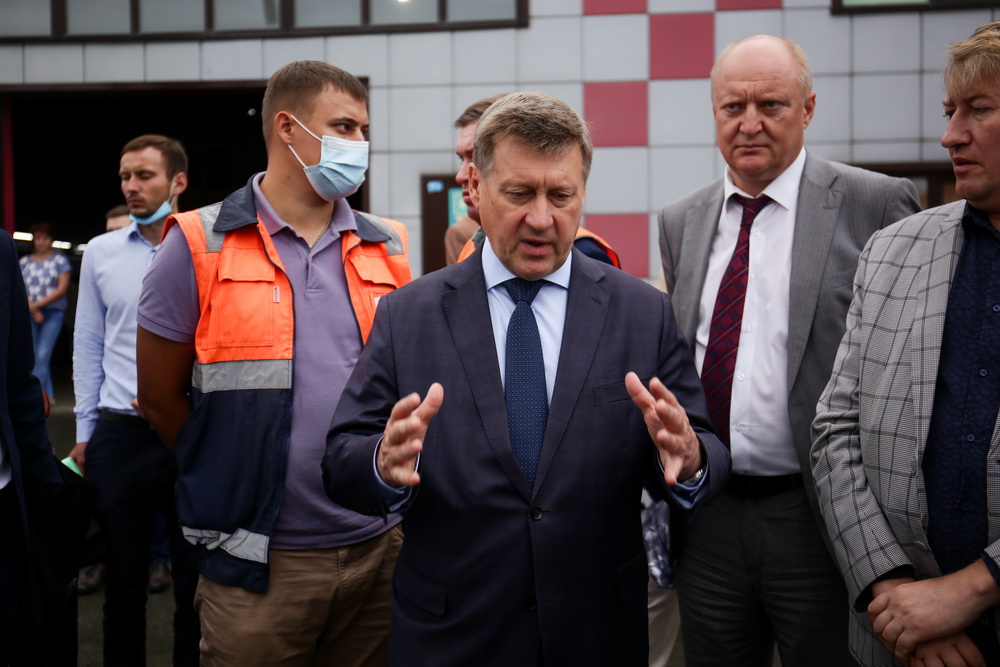 Ремонт дороги и трамвайных путей на Волочаевской. Август 2021 года