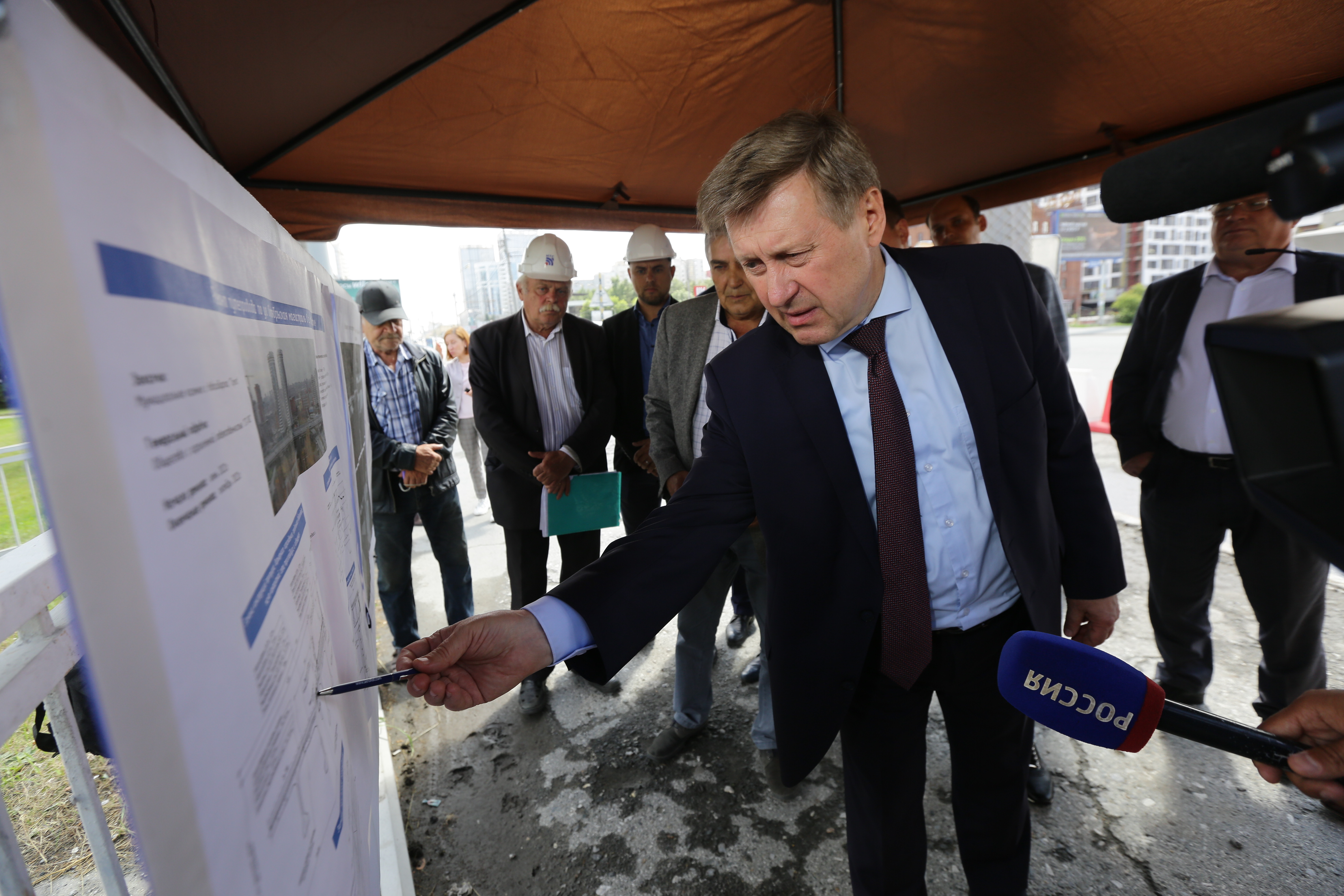 Ремонт путепровода на Октябрьской магистрали. Июль 2022 года