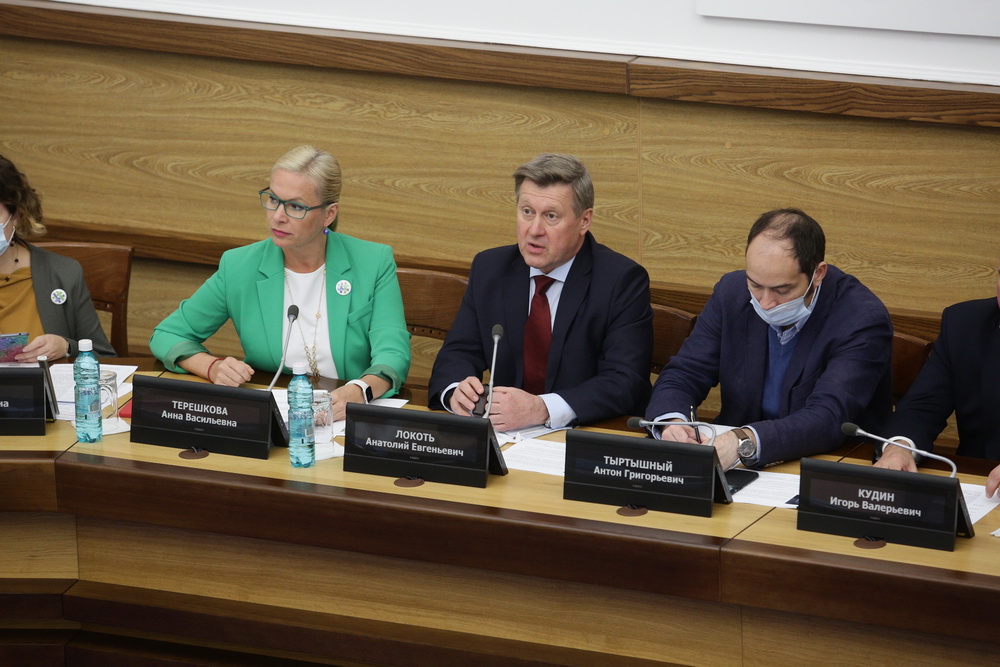 На заседании рабочей группы по водно-зелёному каркасу города