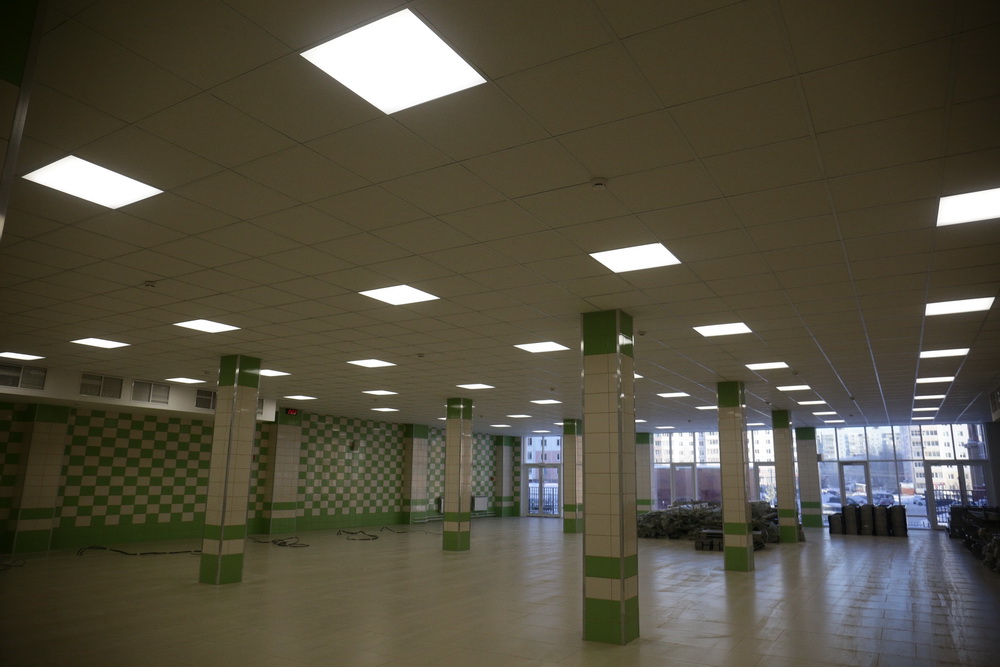 Новая школа в микрорайоне «Родники». Ноябрь 2021 года