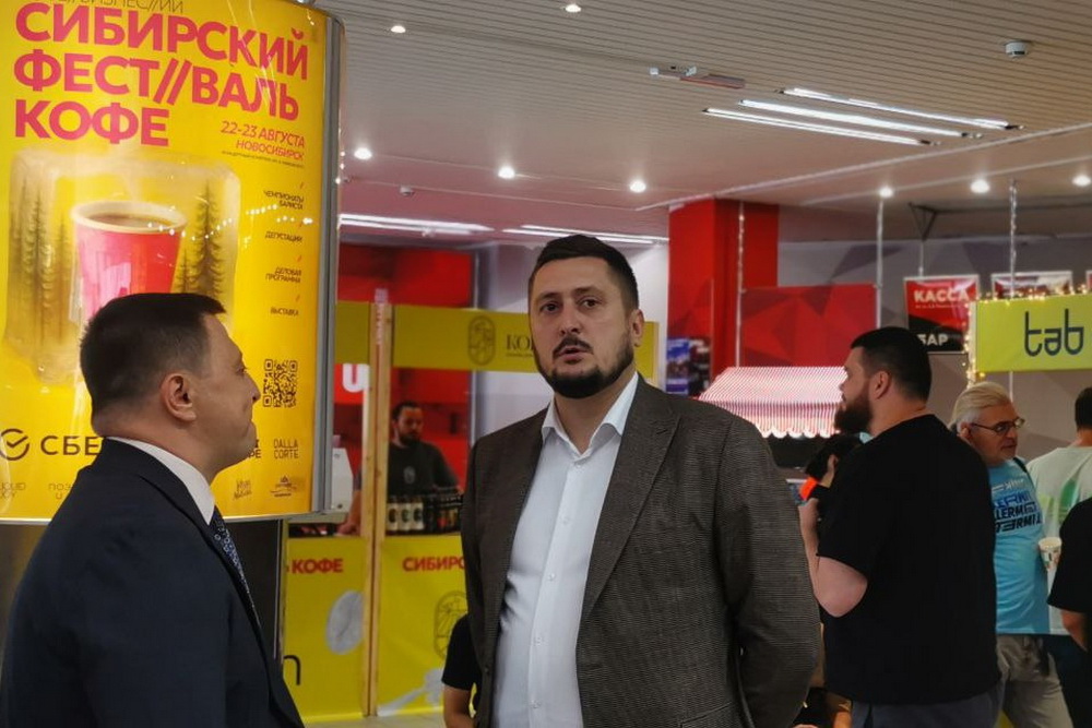 Заместитель мэра Новосибирска Максим Останин