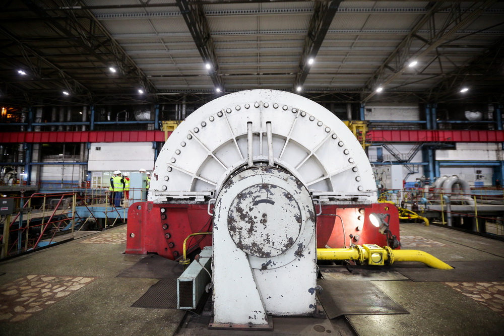 Ремонт на ТЭЦ-5. Сентябрь 2021 года