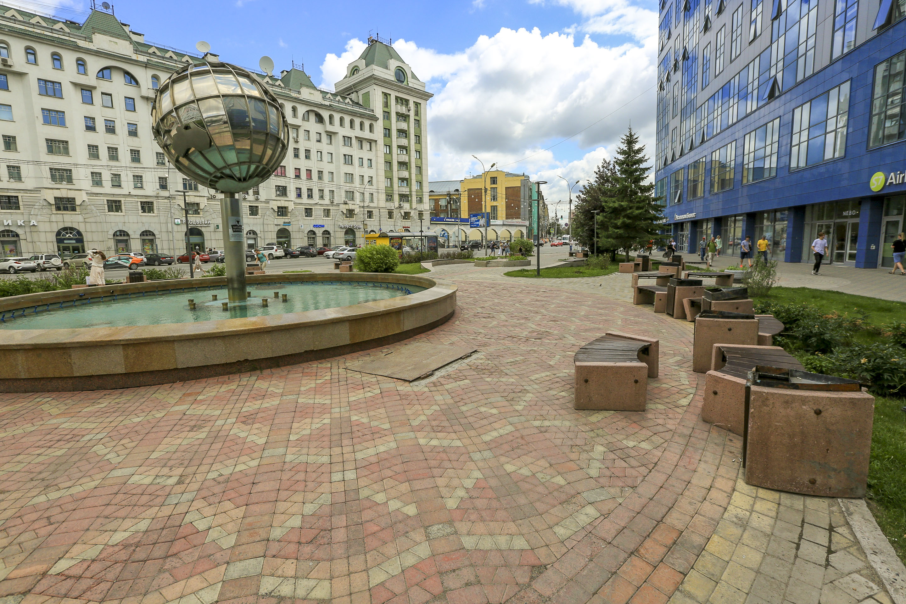 Как сквер на Орджоникидзе выглядит сейчас