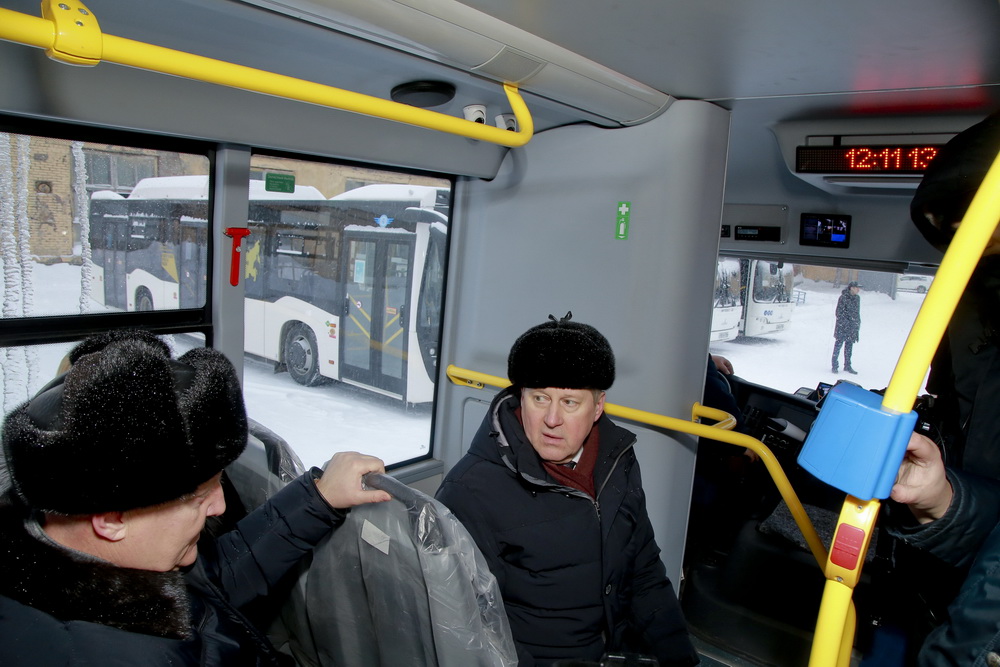 Новые автобусы «Вектор». Декабрь 2021 года
