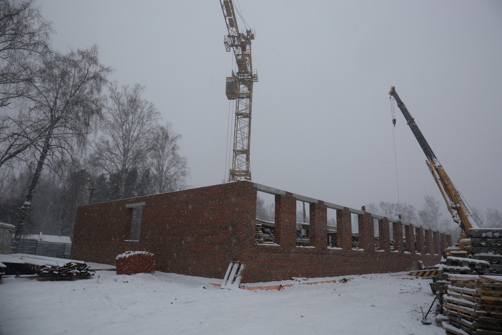 Строительство здания для гимназии №3