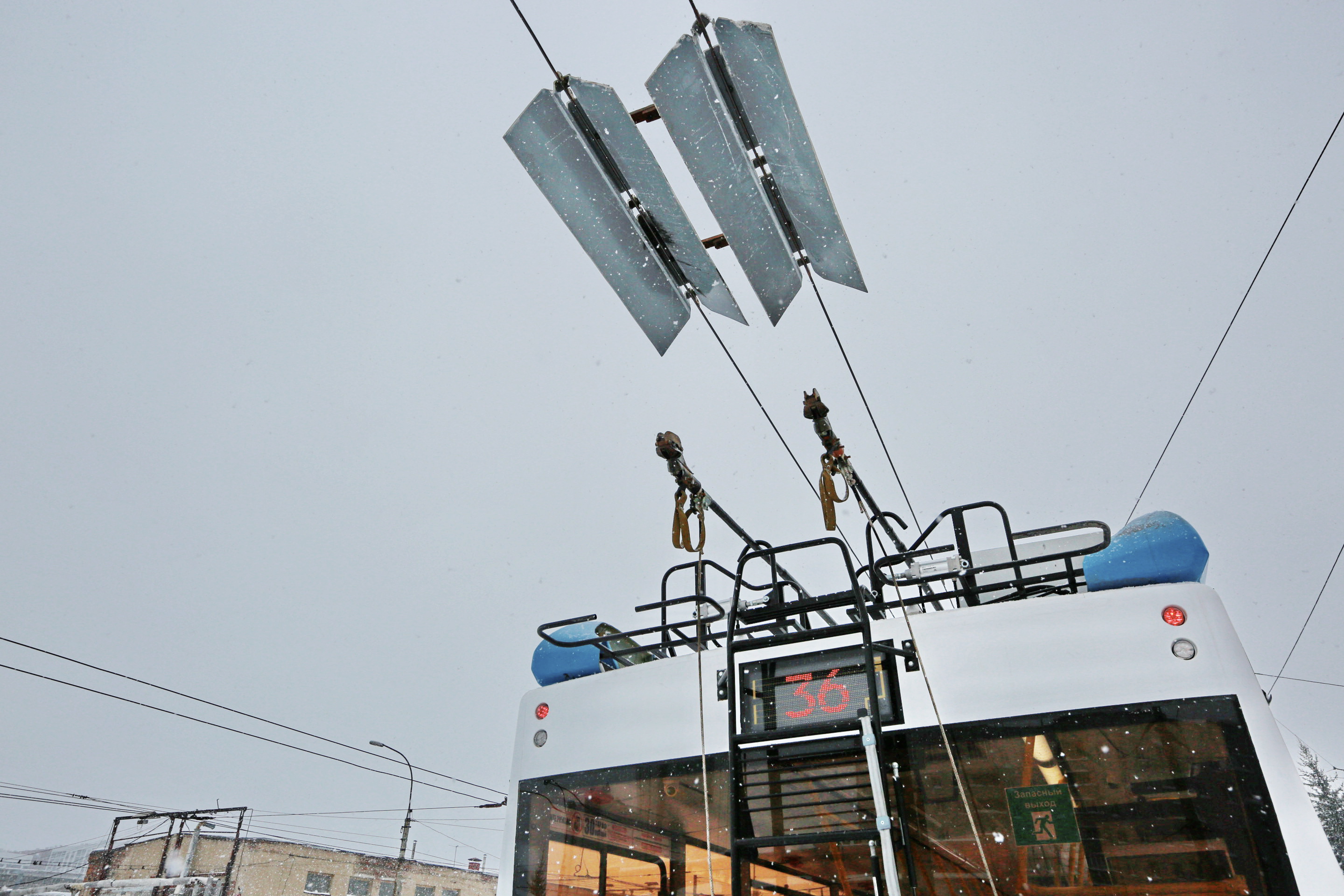 Новое поступление троллейбусов. Январь 2023 года