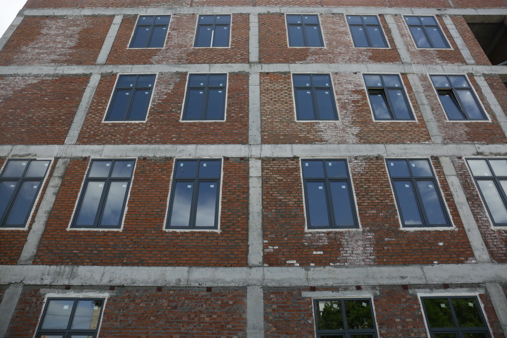 На стройке школы №54 (31.05.2022)