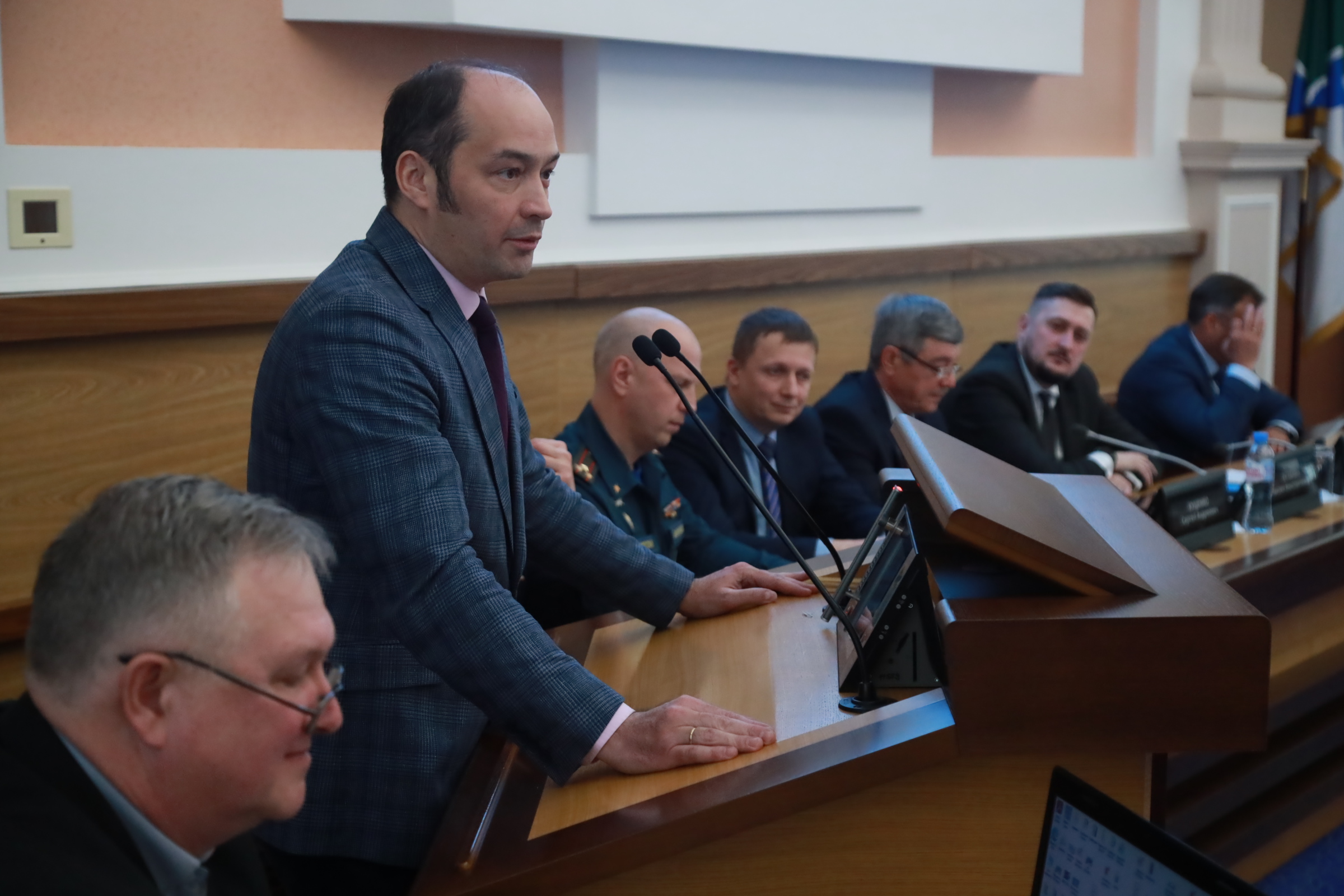 На подведении итогов работы департамента по ЧС и взаимодействию с административными органами мэрии Новосибирска