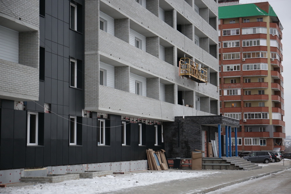 Долгострой на улице Герцена (ноябрь 2020 года)