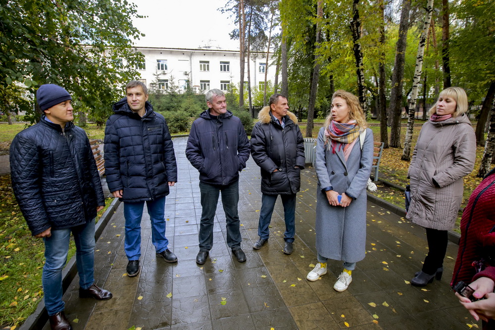 Сквер имени Кирова. Октябрь 2021 года