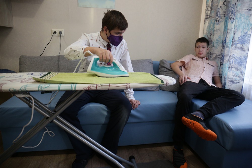 Тренировочная «квартира» для детей с особенностями здоровья