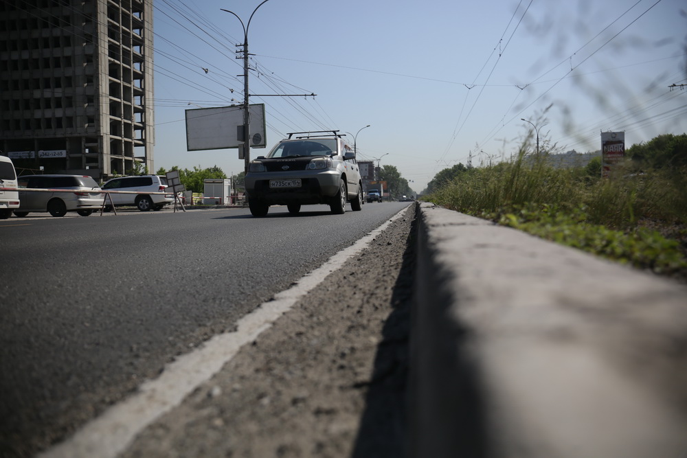 Ремонт улицы Петухова. Июнь 2021 года