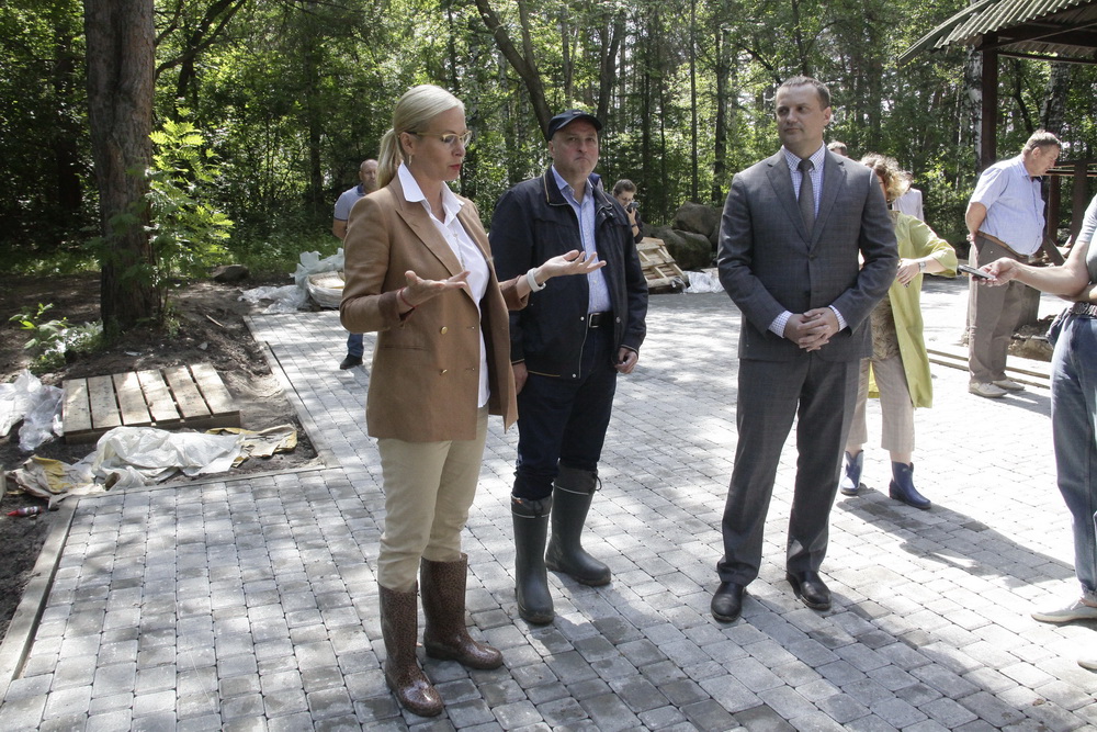 Реконструкция Заельцовского парка. Июль 2021 года