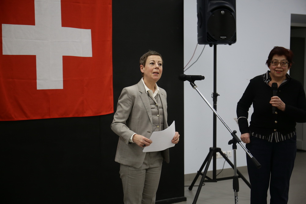 Посол Швейцарии в РФ Кристина Марти Ланг