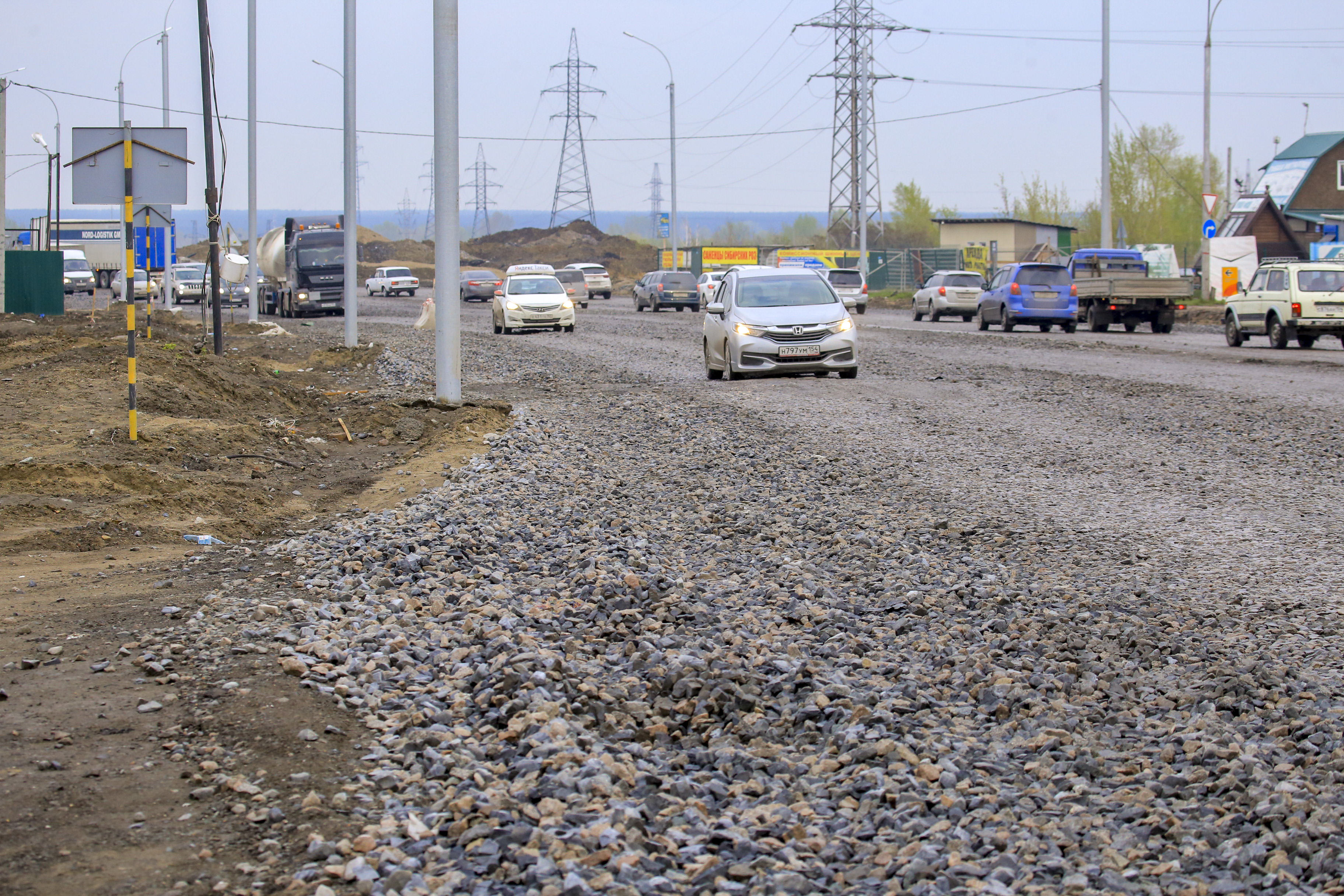 Процесс реконструкции улицы Большой (апрель 2020 года)