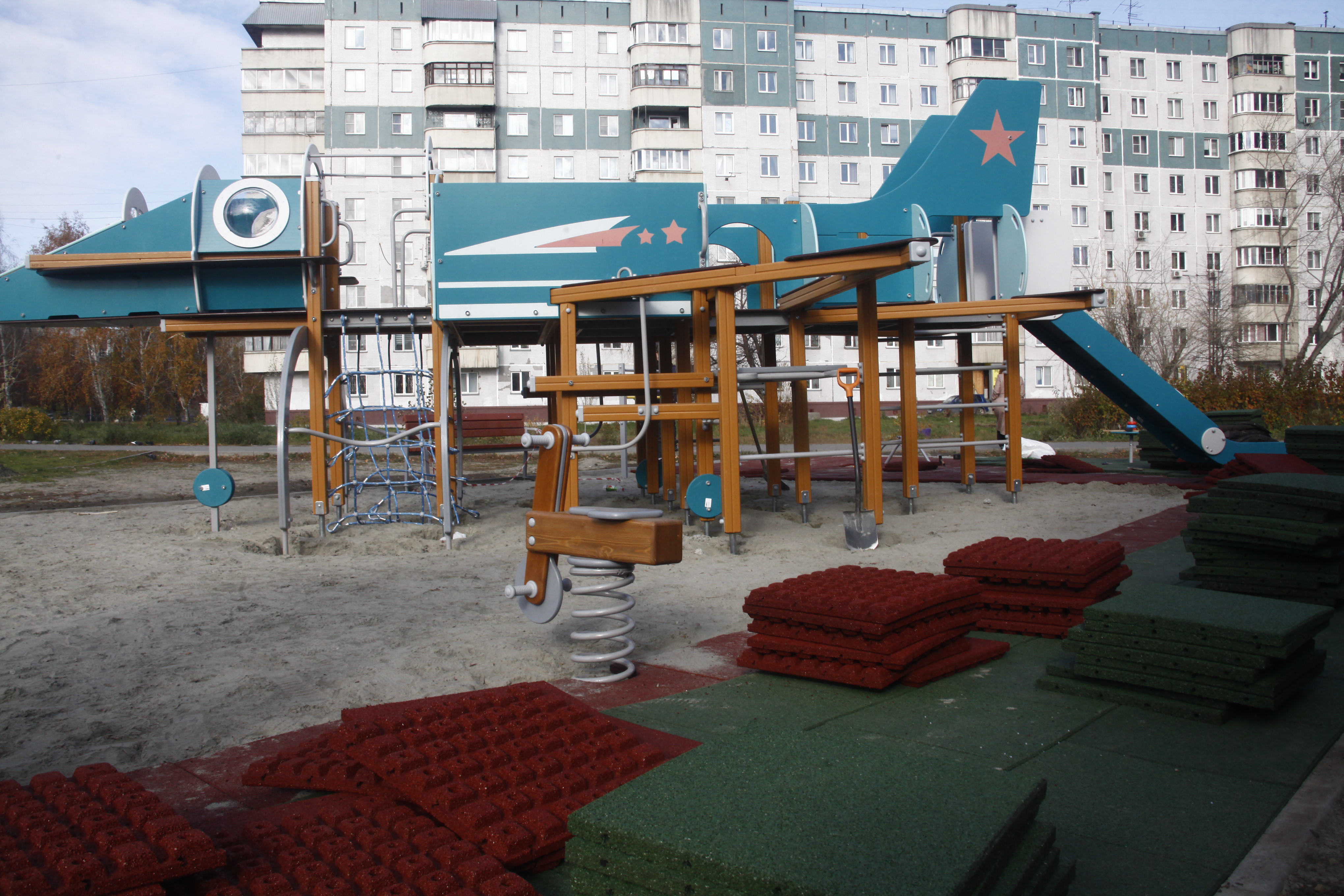 На бульваре Победы