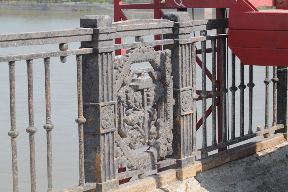 Ремонт Октябрьского моста. Май 2023 года