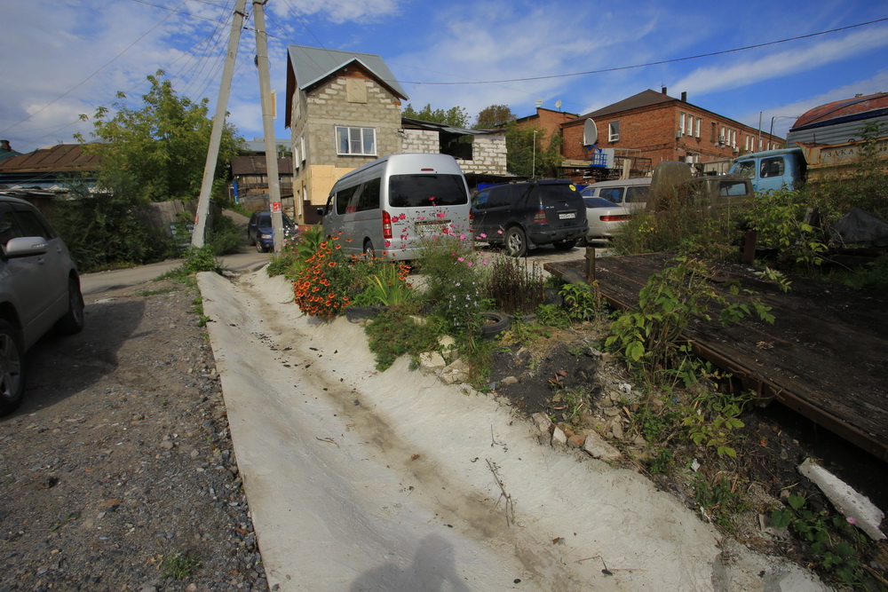 Частный сектор на 1-й Сухарной