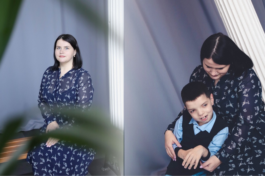 Светлана Котченко с сыном