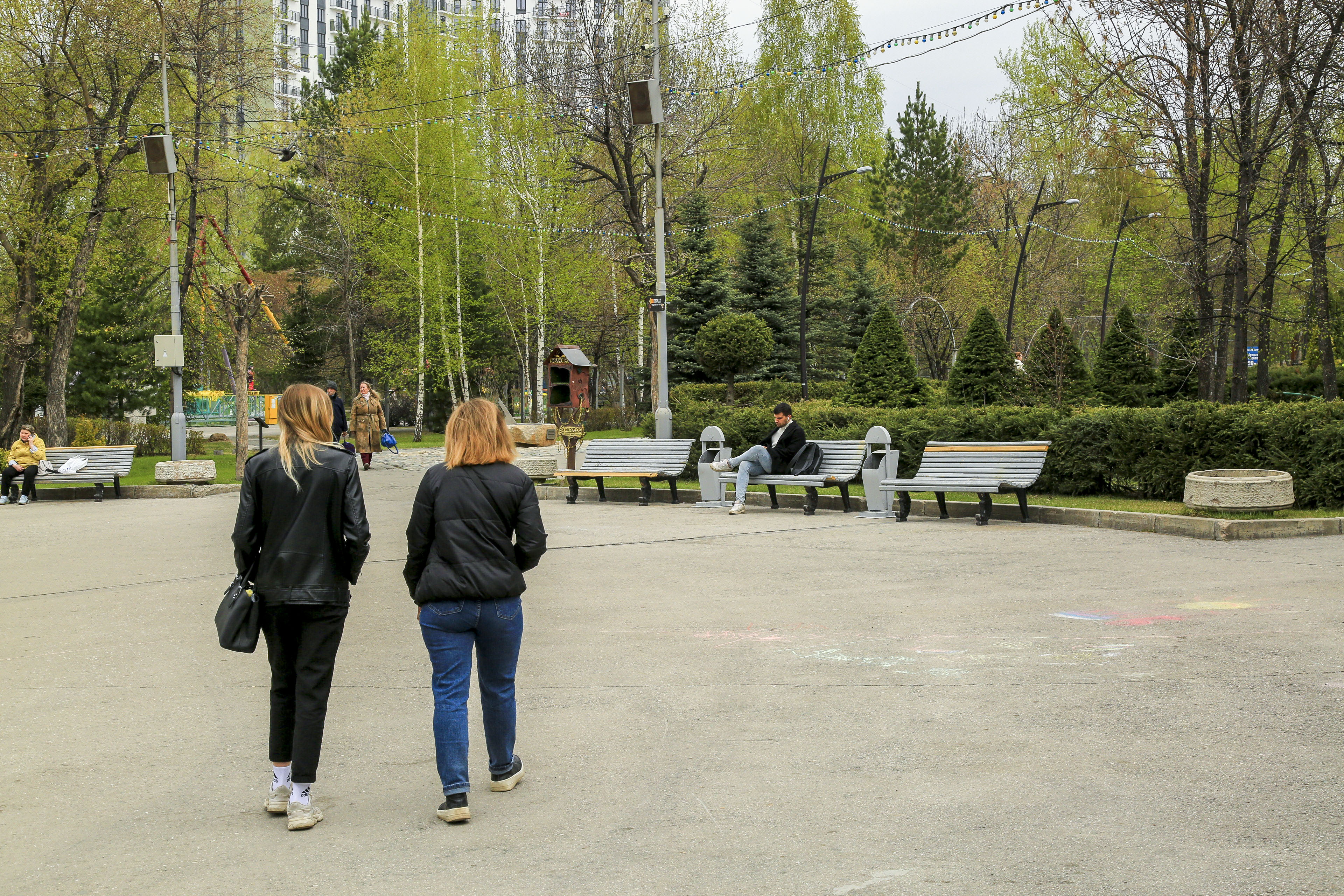 Так парк Кирова выглядит сейчас. Май 2023 года