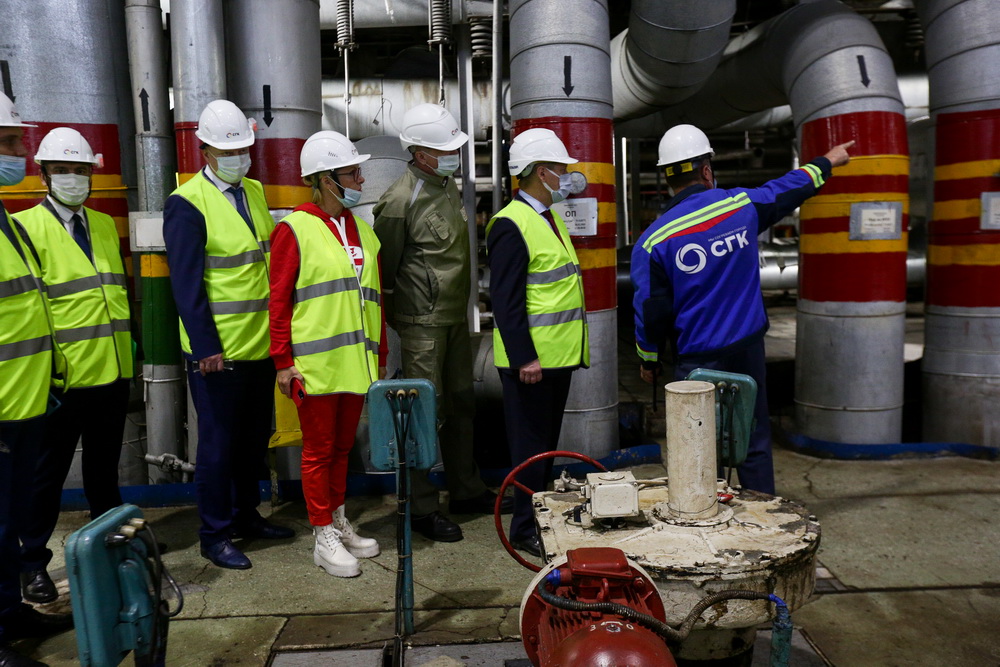 Ремонт на ТЭЦ-5. Сентябрь 2021 года