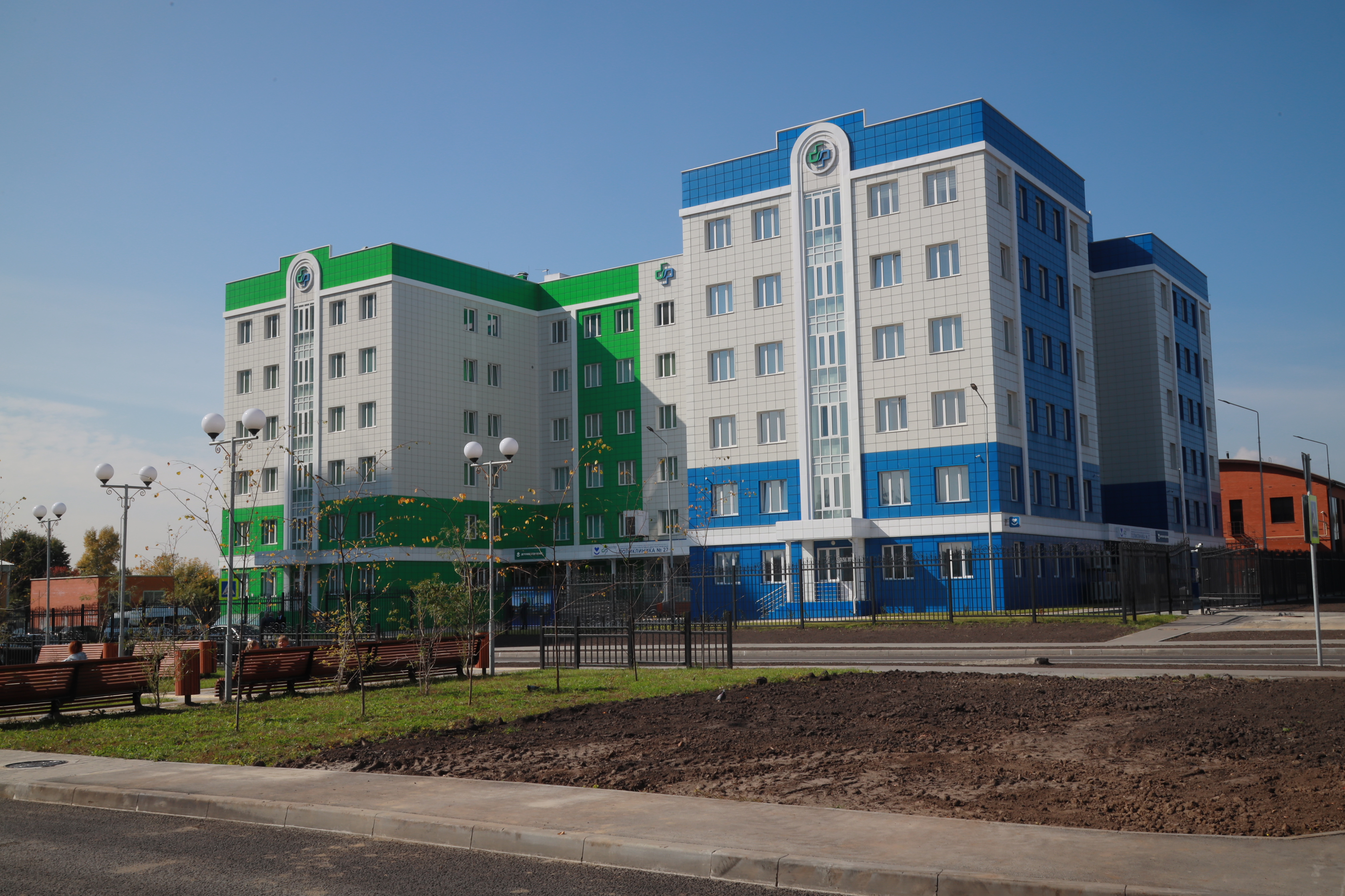 Поликлиника №27 на улице Ереванской