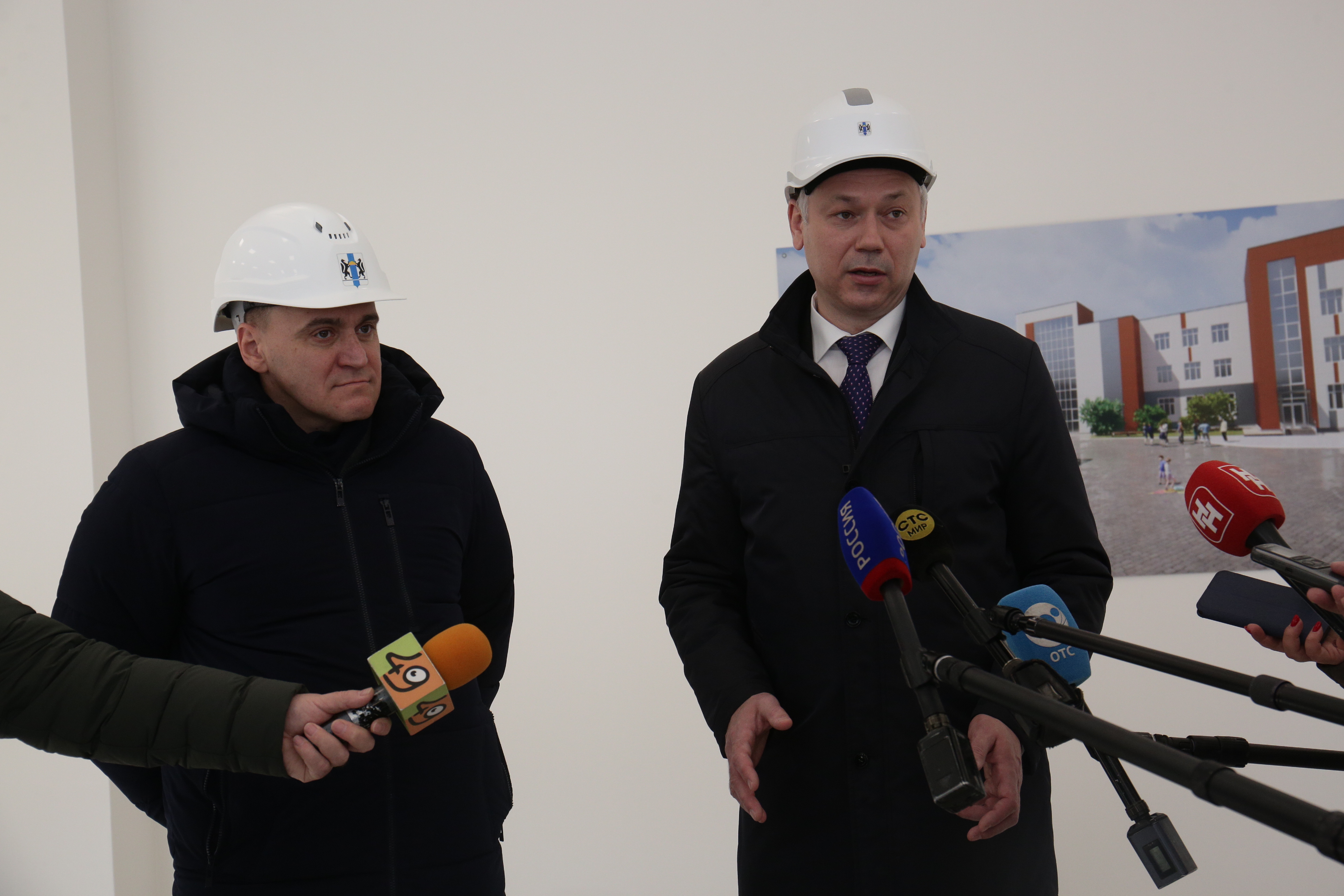 Школа на улице Михаила Немыткина. Март 2021 года