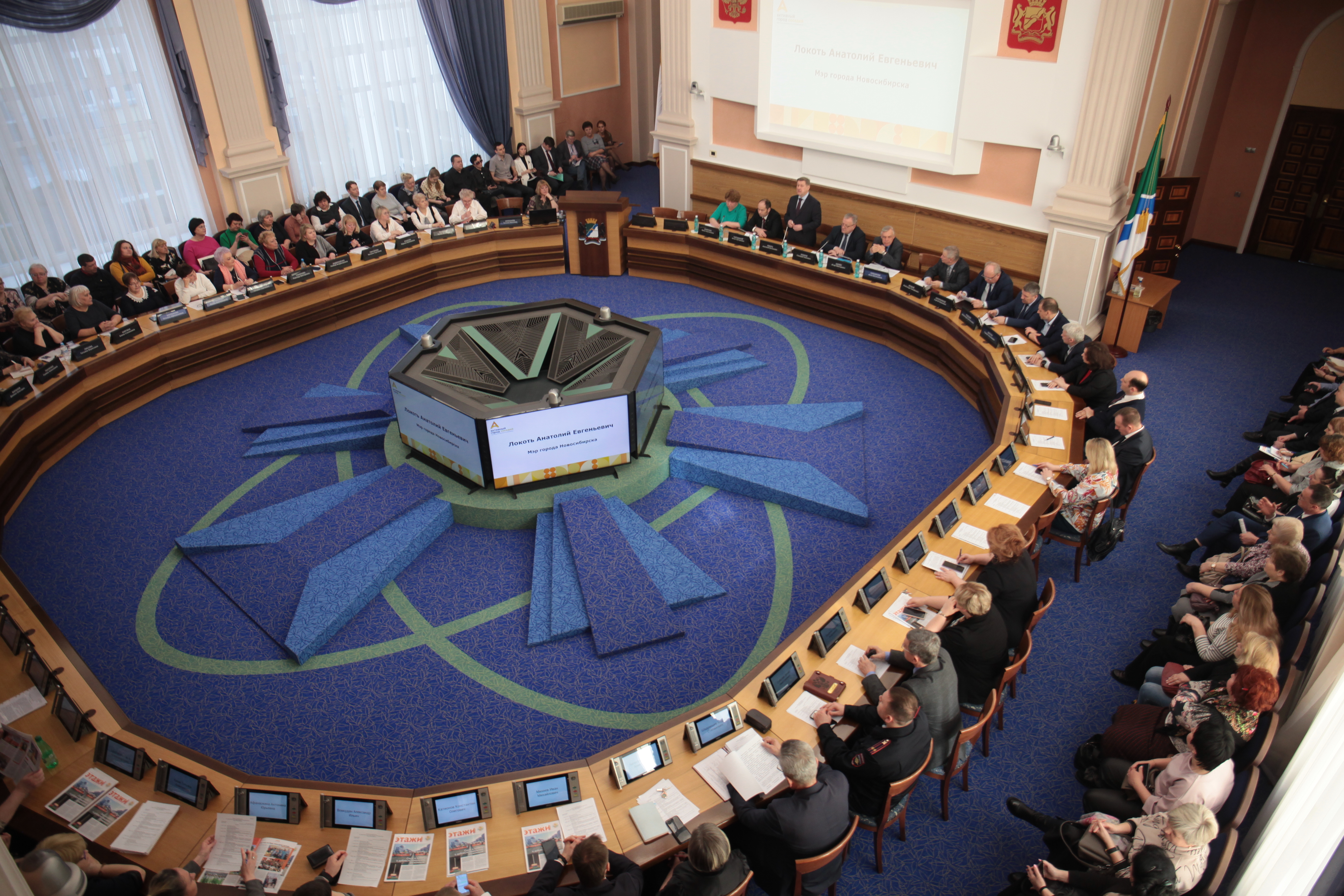 На консультативном совете по территориальному общественному самоуправлению Новосибирска