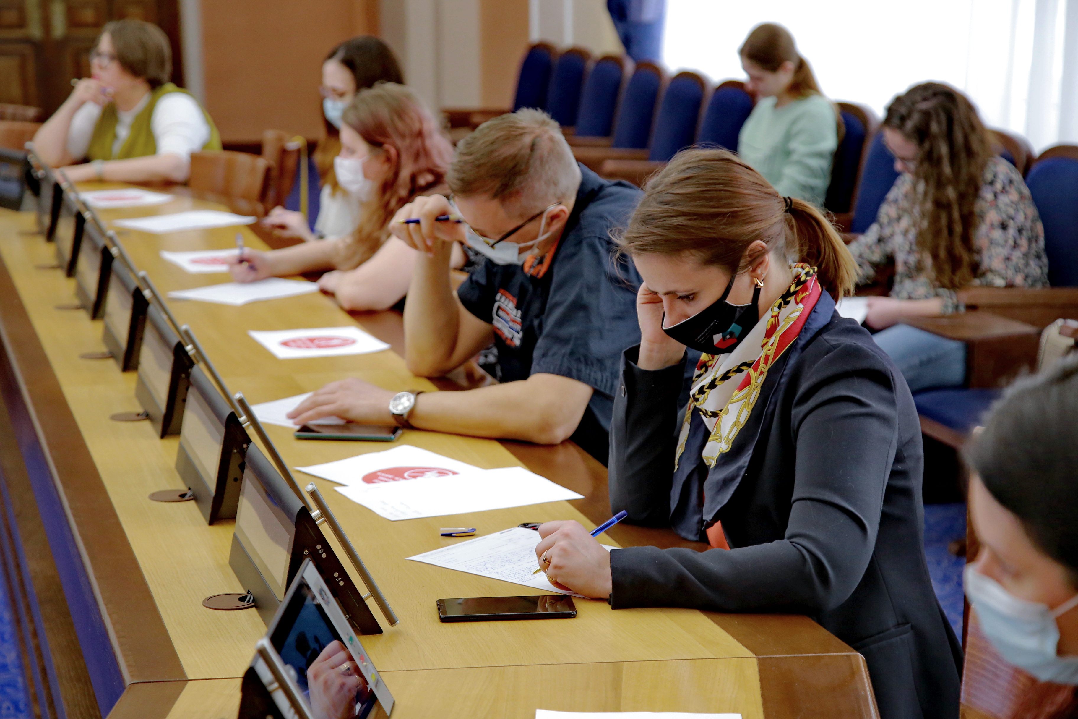 Тотальный диктант на Красном проспекте, 34