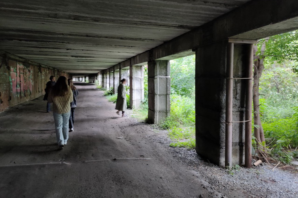 На занятии Лаборатории телесности