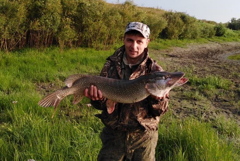 Роман Таймер и его 6-килограммовая щука