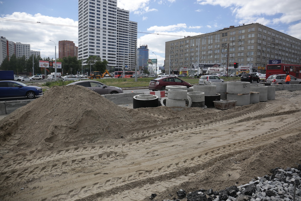 Реконструкция площади Лыщинского: июнь 2021 года