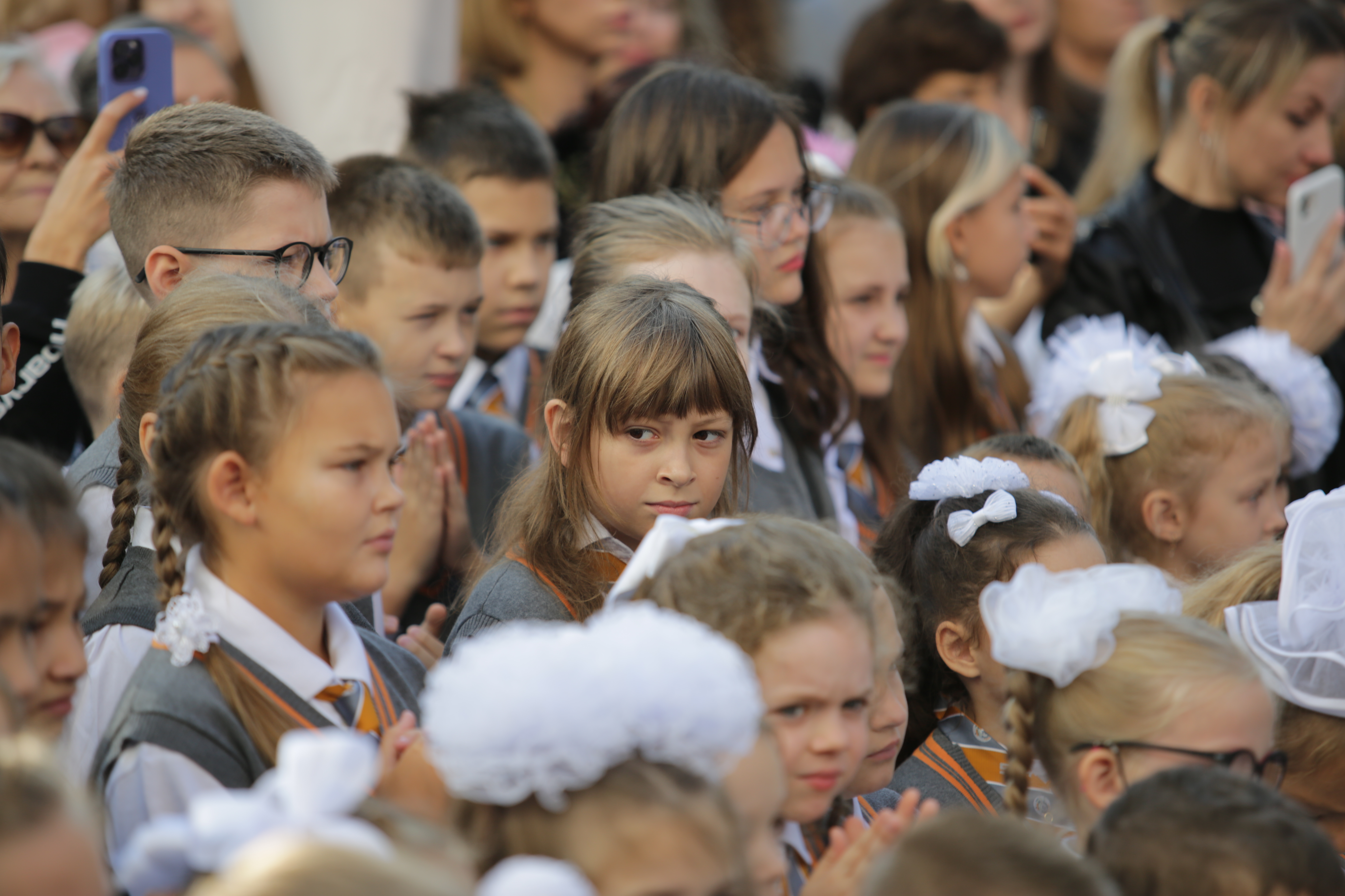 День знаний в новой школе №54