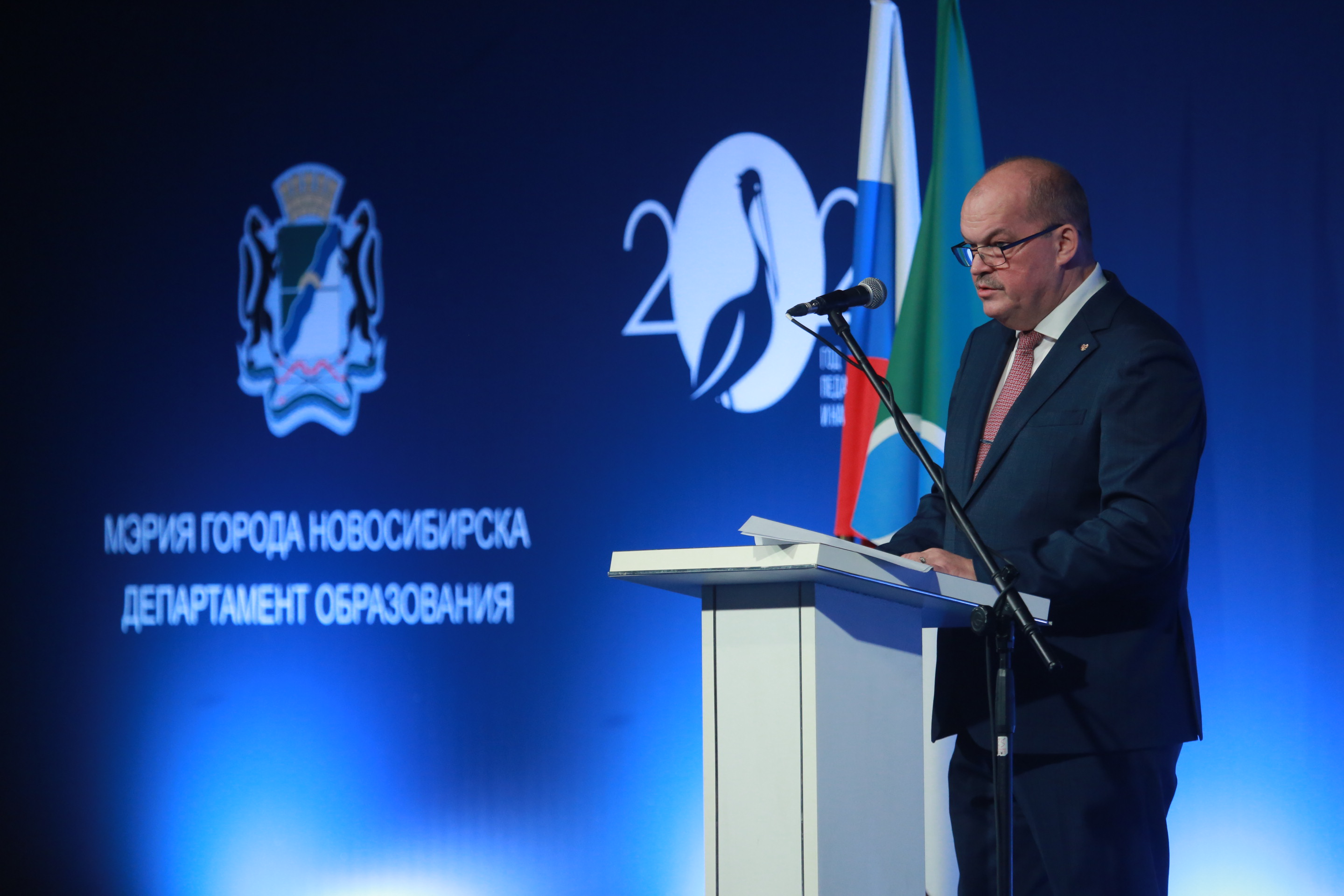 Глава департамента образования мэрии Новосибирска Рамиль Ахметгареев
