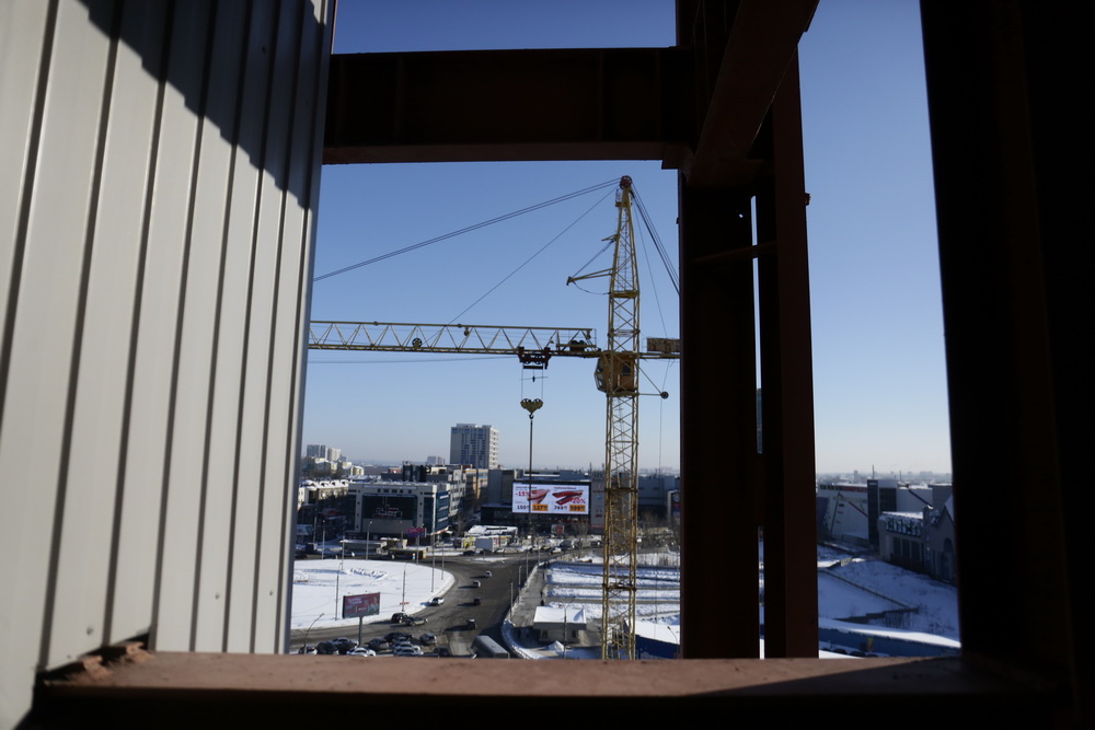 Строительство «Туриста». Февраль 2022 года