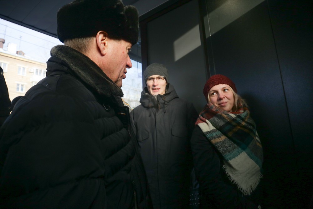 Открытие «умной» остановки с сурдопереводом. Ноябрь 2019 года